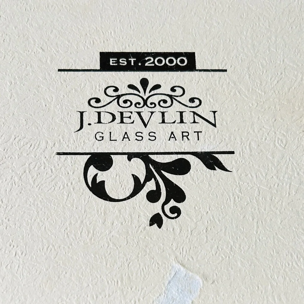Vintage-Inspired Stained Glass Keepsake Box by J. Devlin Artisan Jewelry Box
